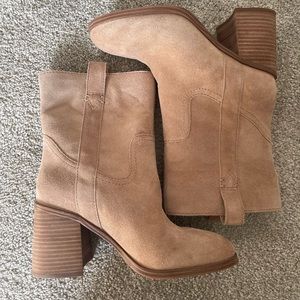 Sole Society tan boots. Size 7.5.
